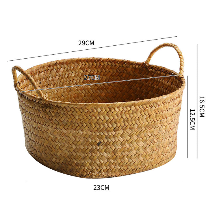 Unisex Aufbewahrungskorb aus natürlichem Weidenmaterial Karnz