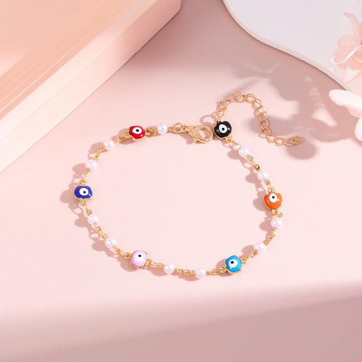 Bunte Charme Fußkettchen Karnz