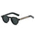 Damen modische Sonnenbrille mit extravagantem Rahmen und UV-Schutz Karnz