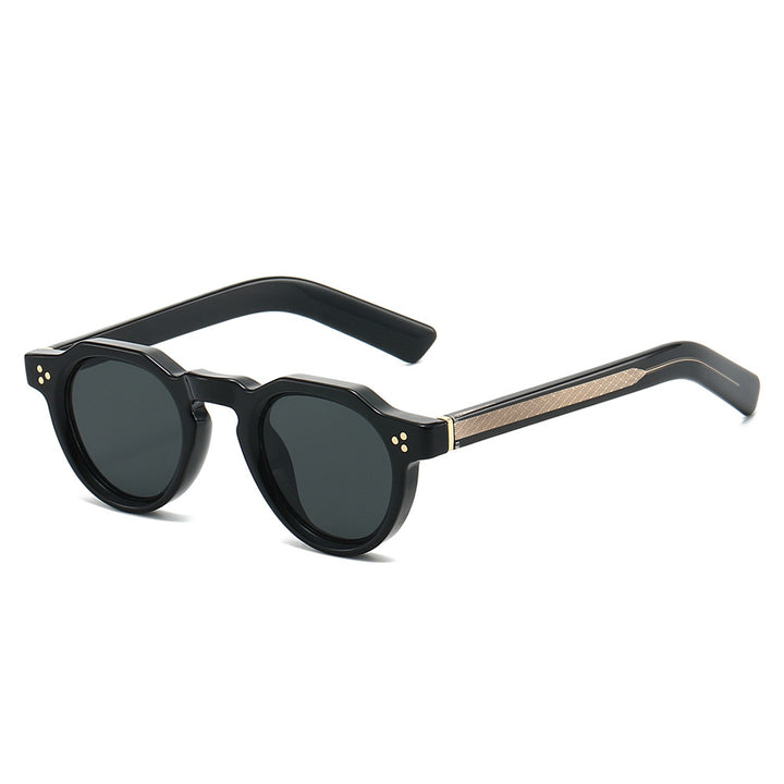Damen modische Sonnenbrille mit extravagantem Rahmen und UV-Schutz Karnz