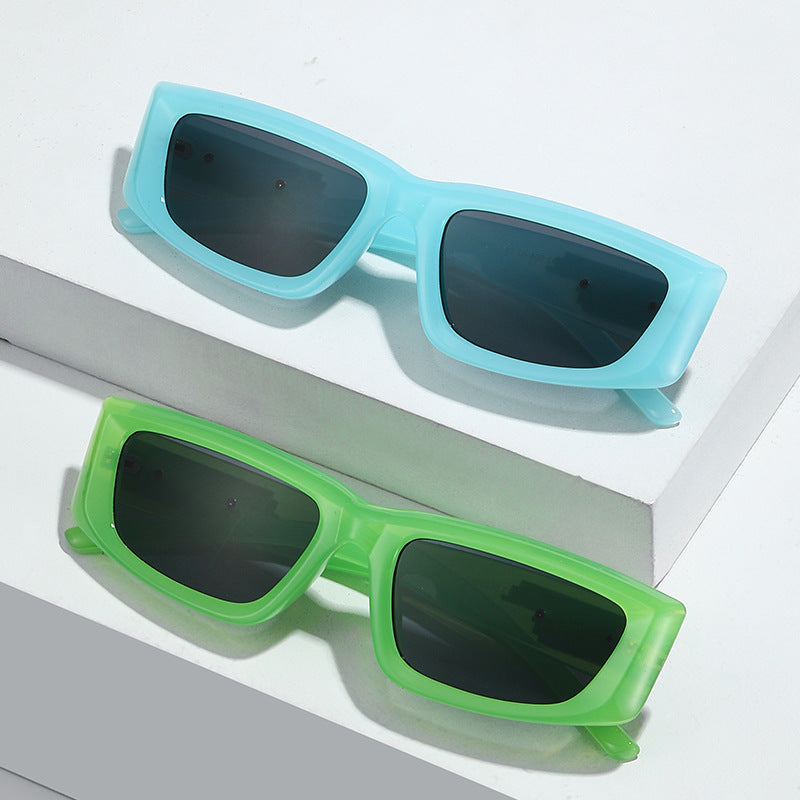 Retro-inspirierte Mode Quadratische Sonnenbrillen Karnz
