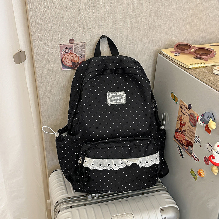 Charmanter gepunkteter Rucksack Karnz