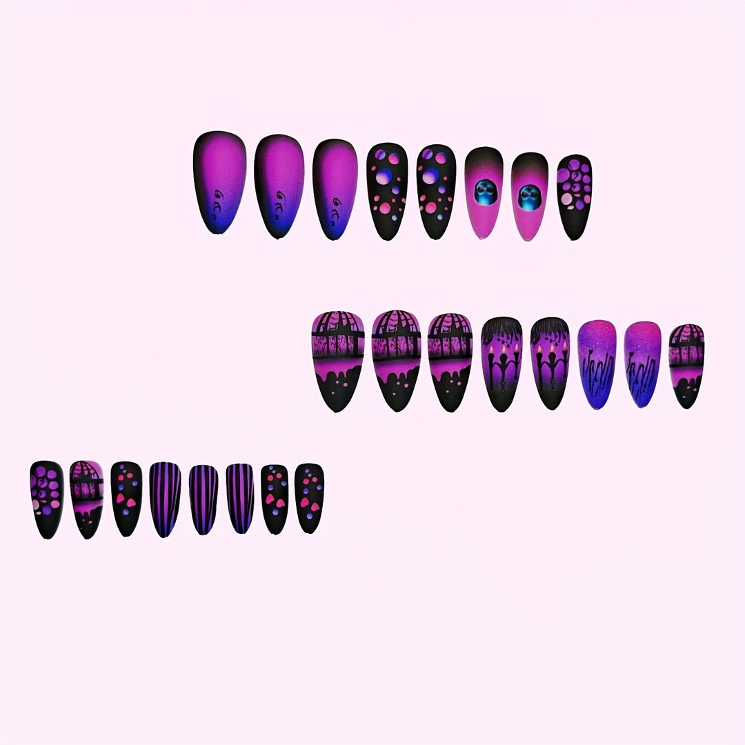 Künstlerische Fantasie Nagelkunst