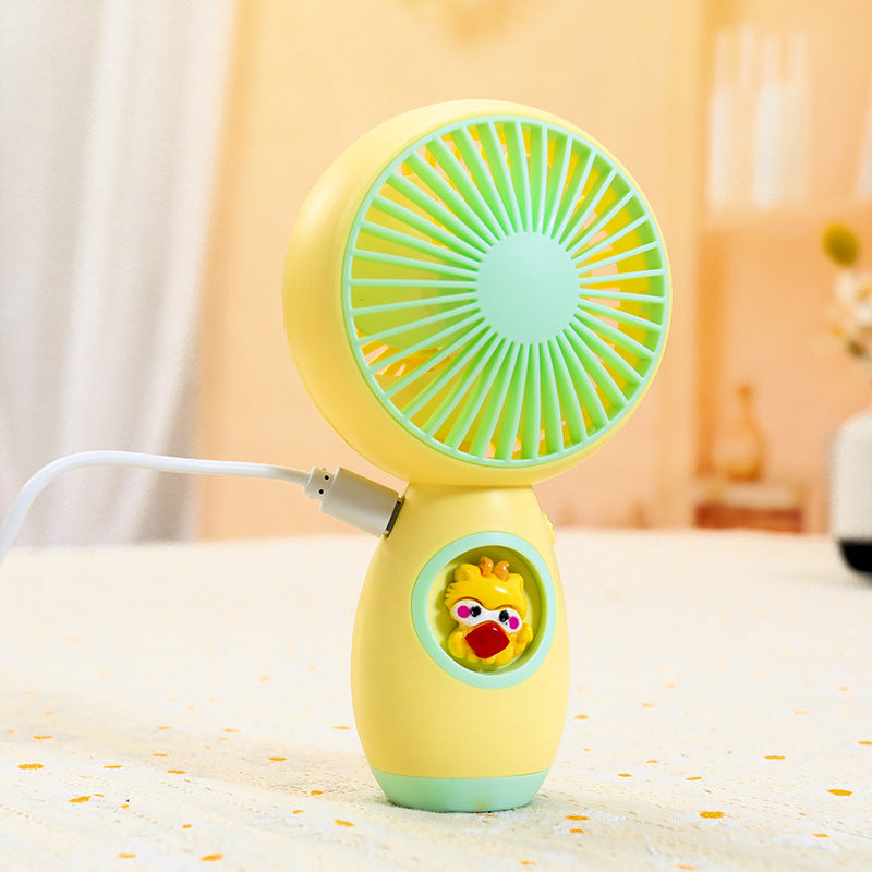 Damen Tragbarer Handventilator mit kreativem Tierdesign Karnz