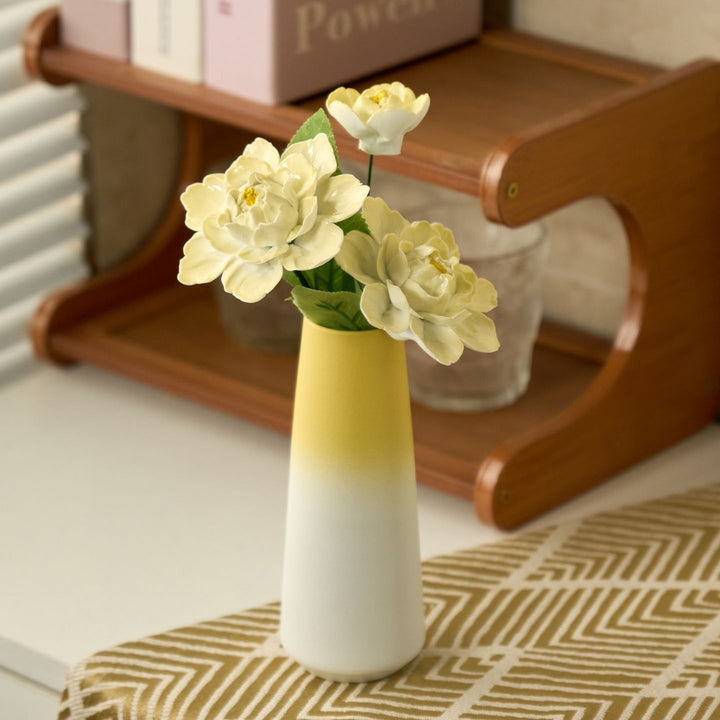 Elegante Keramikblumen-Vase