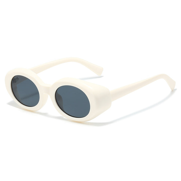 Oversized geometrische Sonnenbrille mit dicken Rahmen Karnz