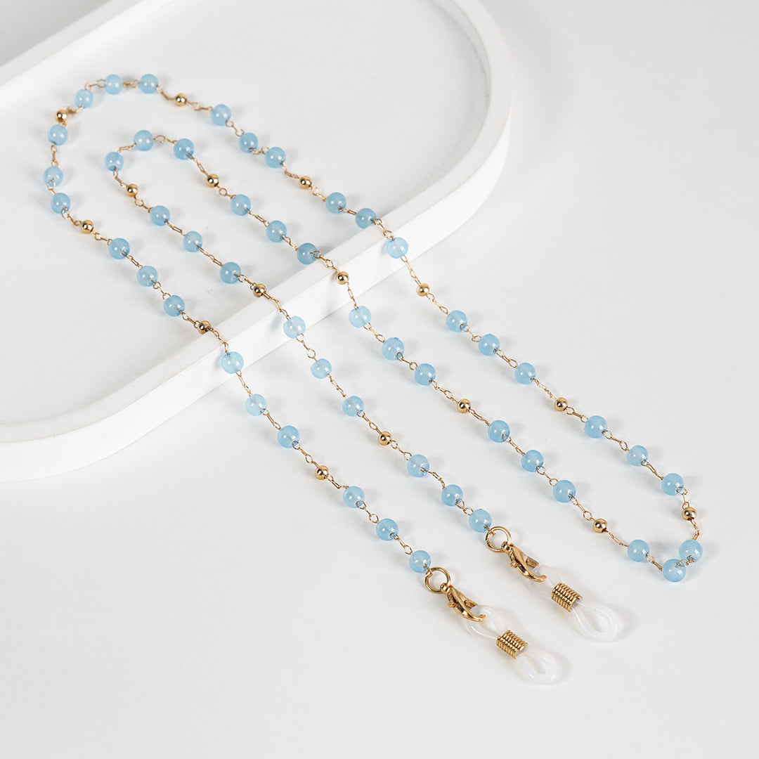 Beaded Eyewear Retainer Chain Karnz