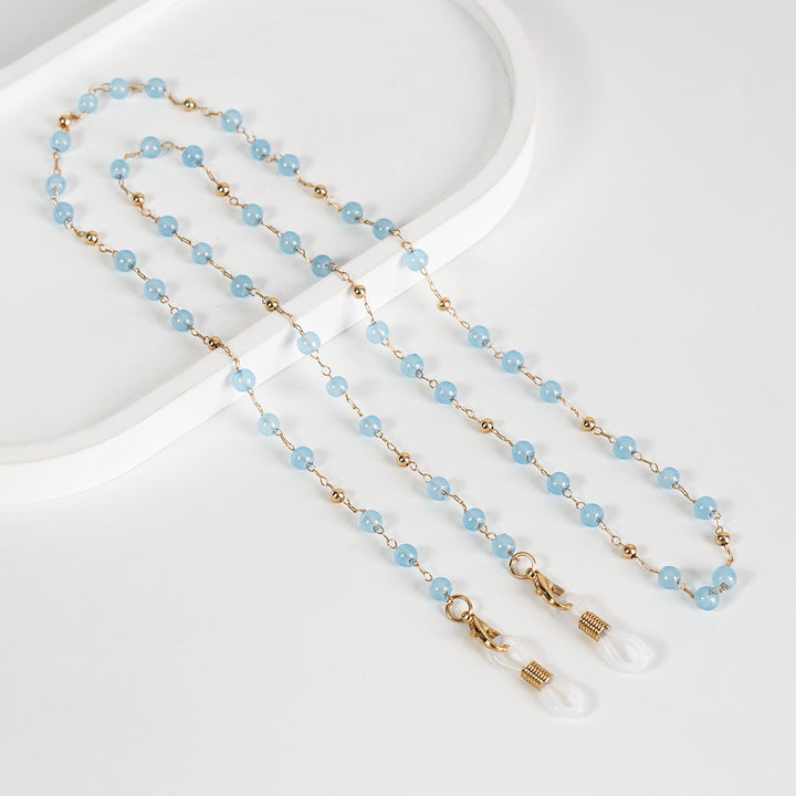 Beaded Eyewear Retainer Chain Karnz
