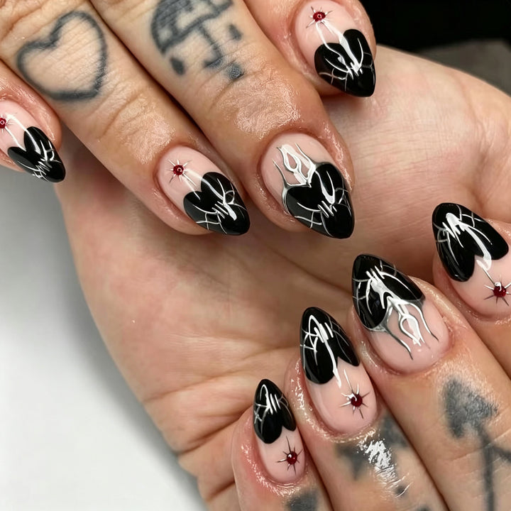Gothic Nagelkunst Set