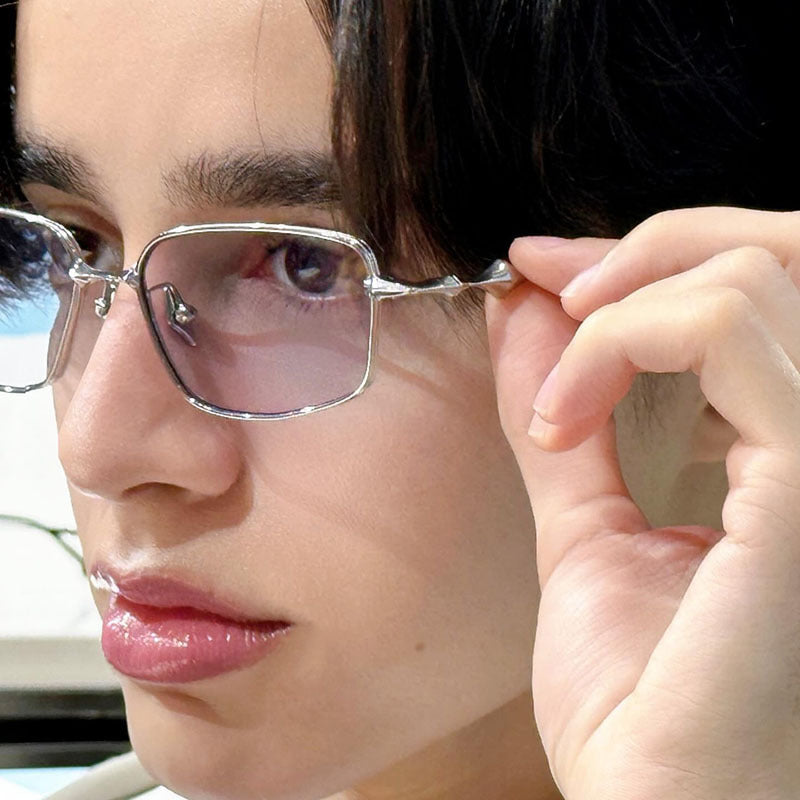 Damen modische Sonnenbrille mit innovativem Rahmen und UV-Schutz Karnz