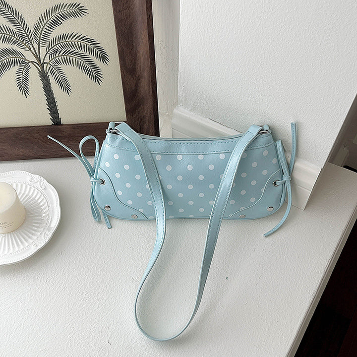 WoPolka Dot Muster Mini Handtasche Karnz