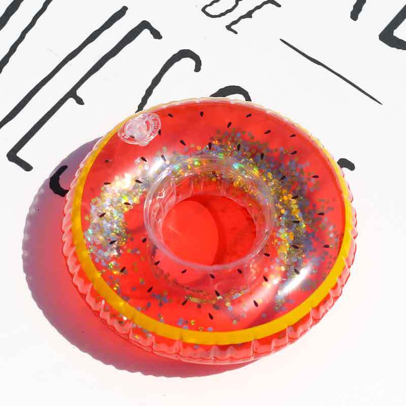 Damen Aufblasbarer Schwimmring mit floralem Design Karnz