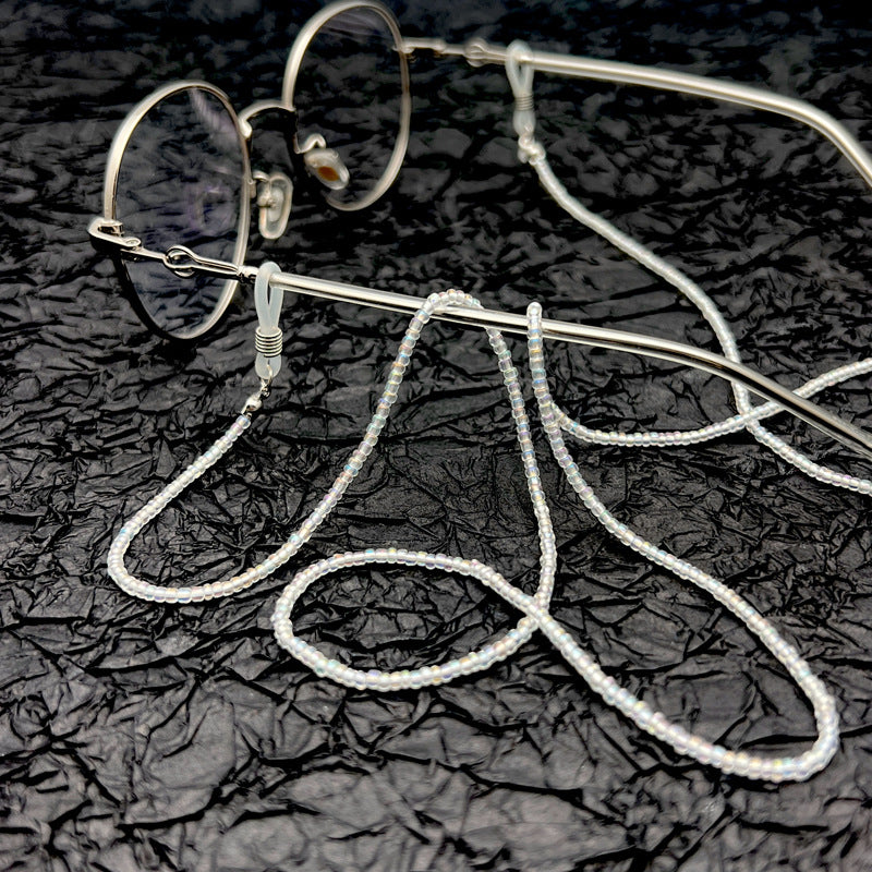 Premium Perlen Brillenhalter Kette Karnz
