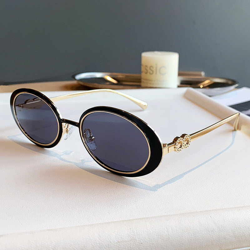 Damen modische Sonnenbrille mit stilvollem ozeanischen Design Karnz