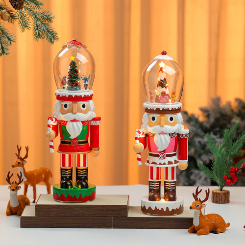 Beleuchtete Nussknacker Figurine Karnz