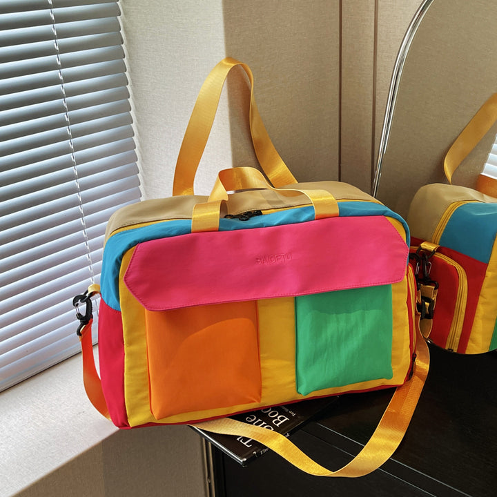 Bunte Reisetasche Karnz