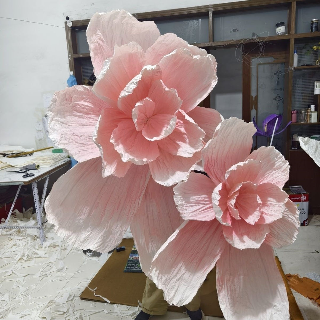 Dekorative Große Papierblume