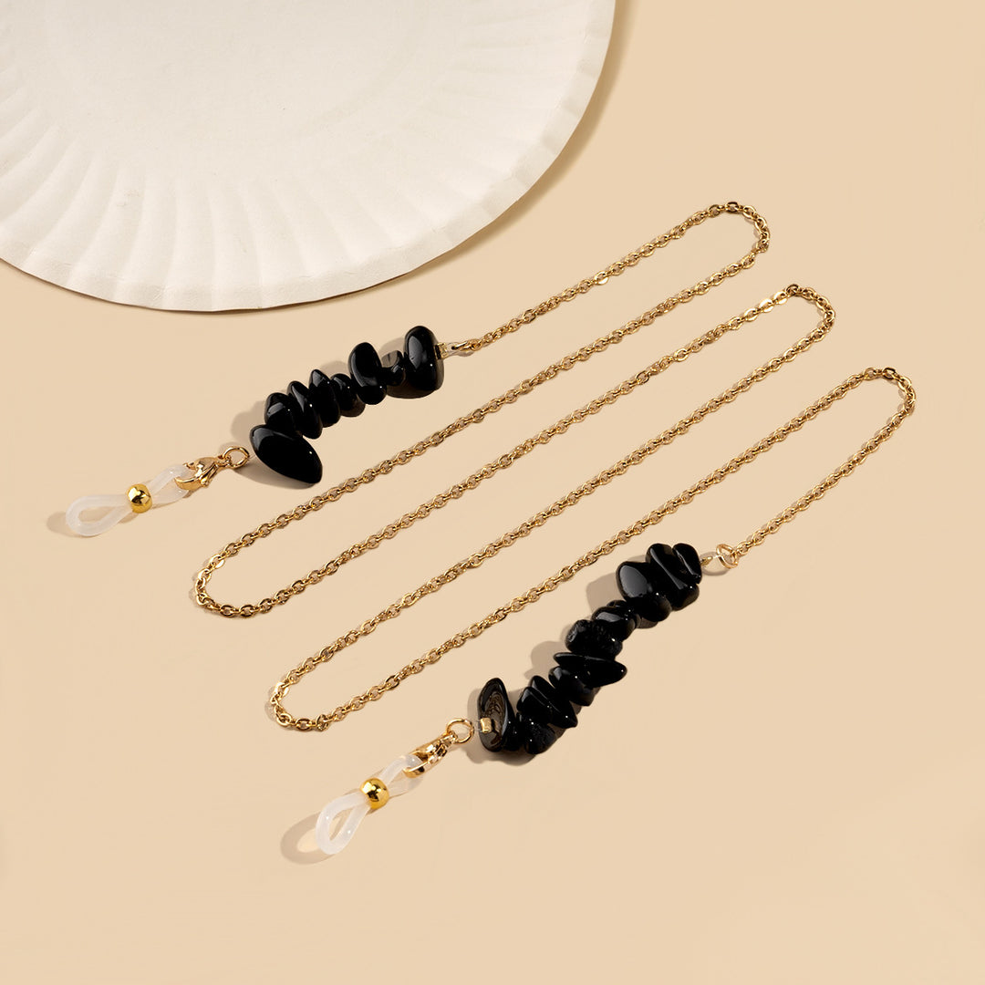 Gem-Accent Brille Kette Karnz