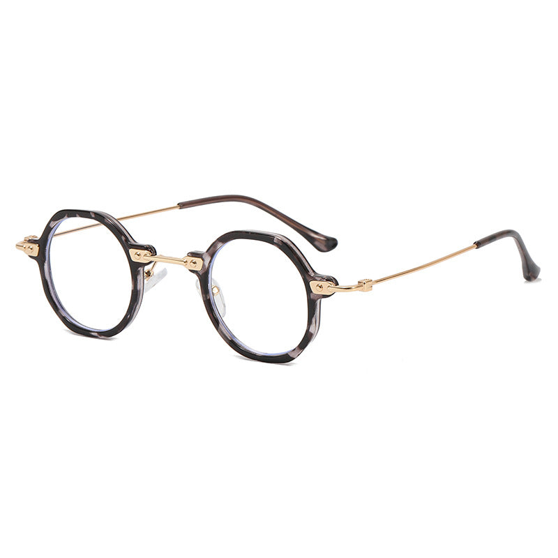 Damen Designer-Sonnenbrille mit hexagonalem Rahmen und luxuriösen Metallakzenten Karnz