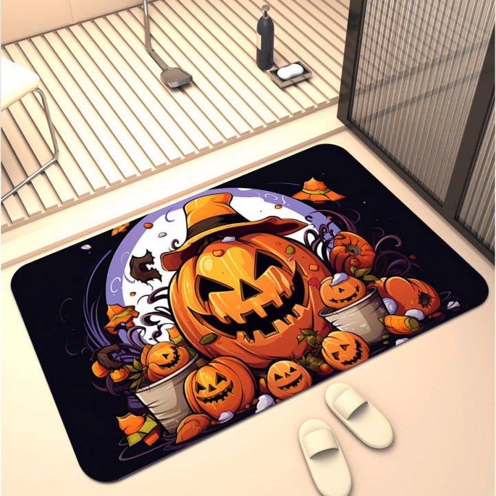 Halloween-Themen Dekorativer Badezimmerteppich