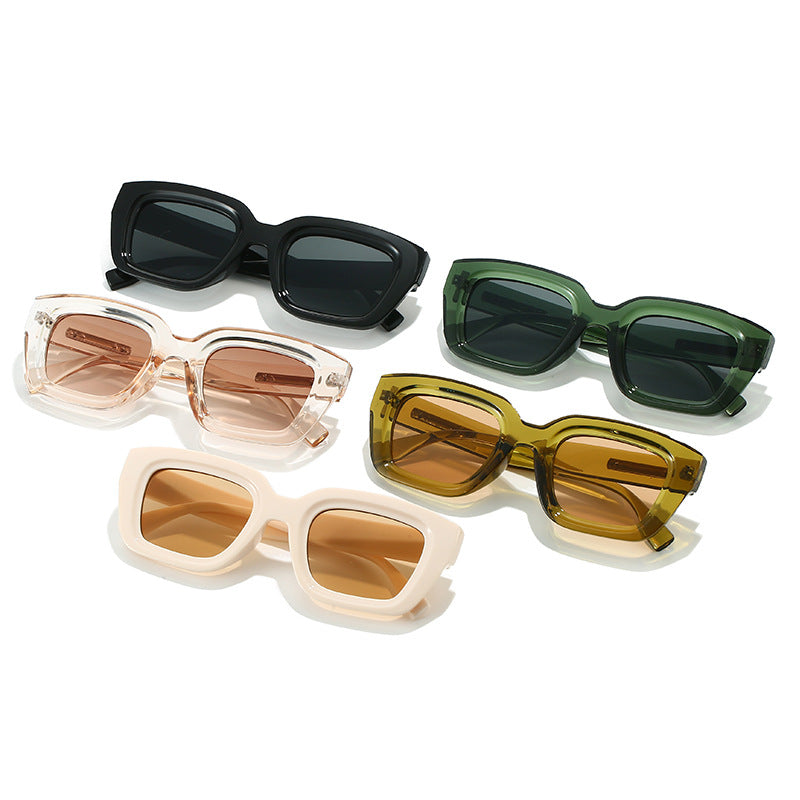 Damen oversized quadratische Sonnenbrille Karnz