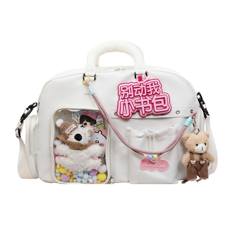 Stylische Multi-Compartment Funktionale Tragetasche