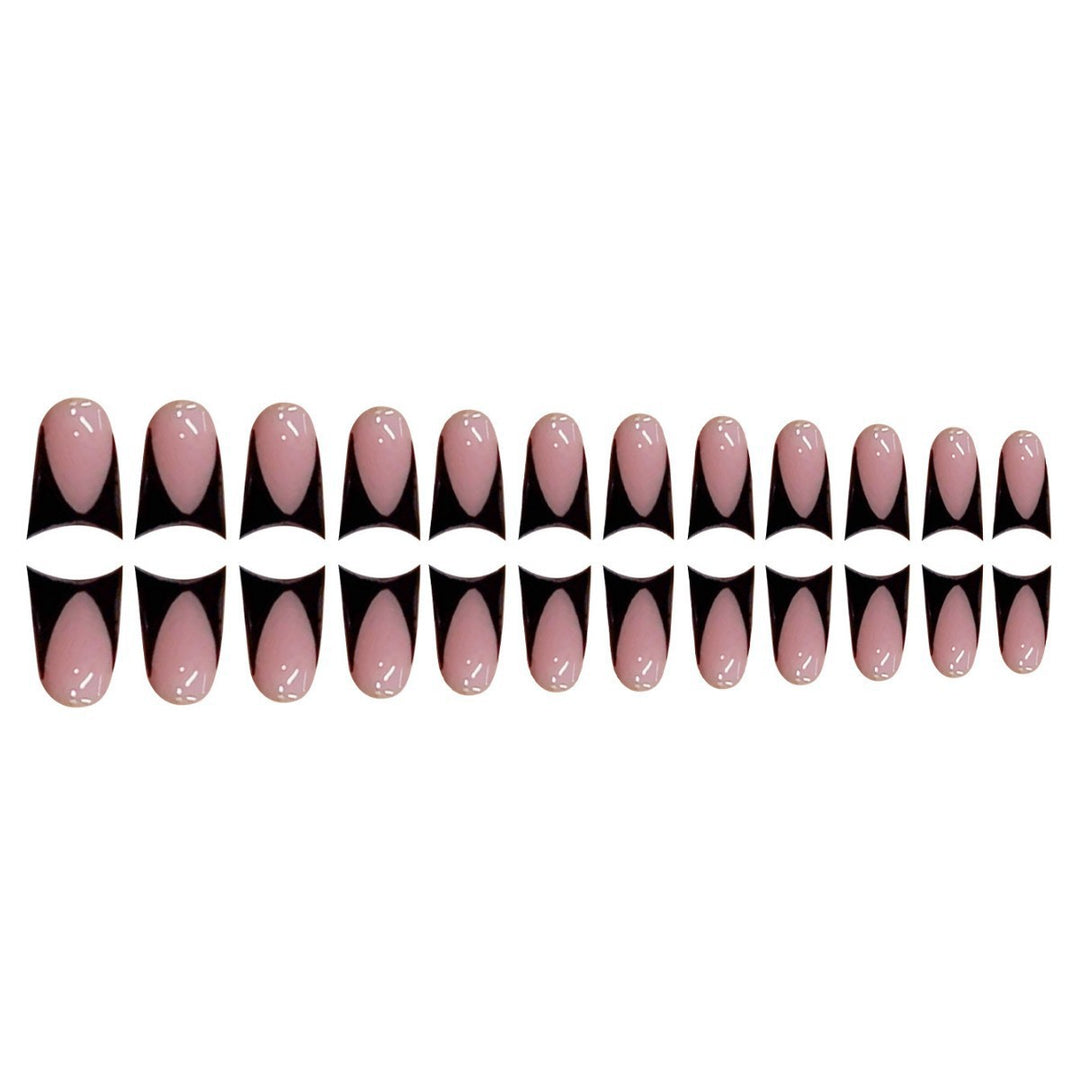 Elegante Stiletto Press-On Nagelerweiterungen Karnz