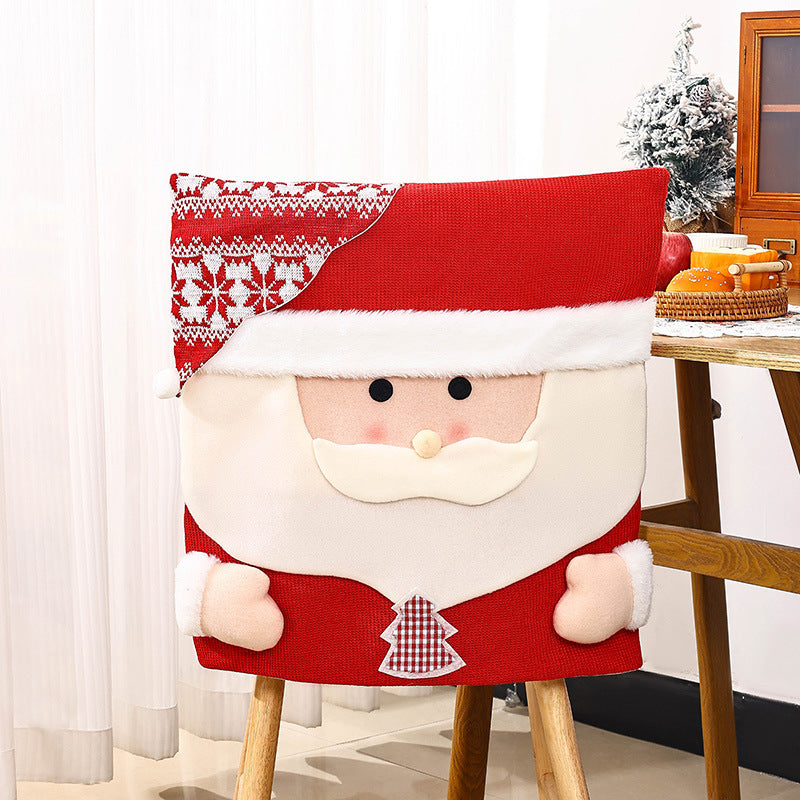 Festlicher Weihnachts-Stuhlüberzug Karnz