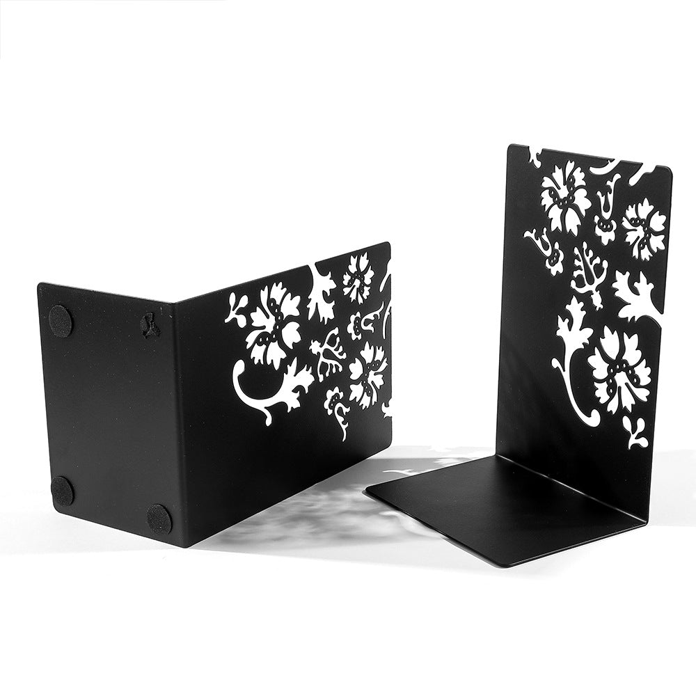 Dekorative blumeninspirierten Buchstützen