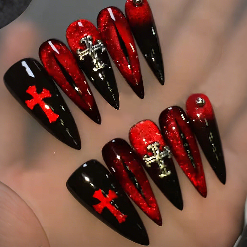 Dekorative Nagelkunst