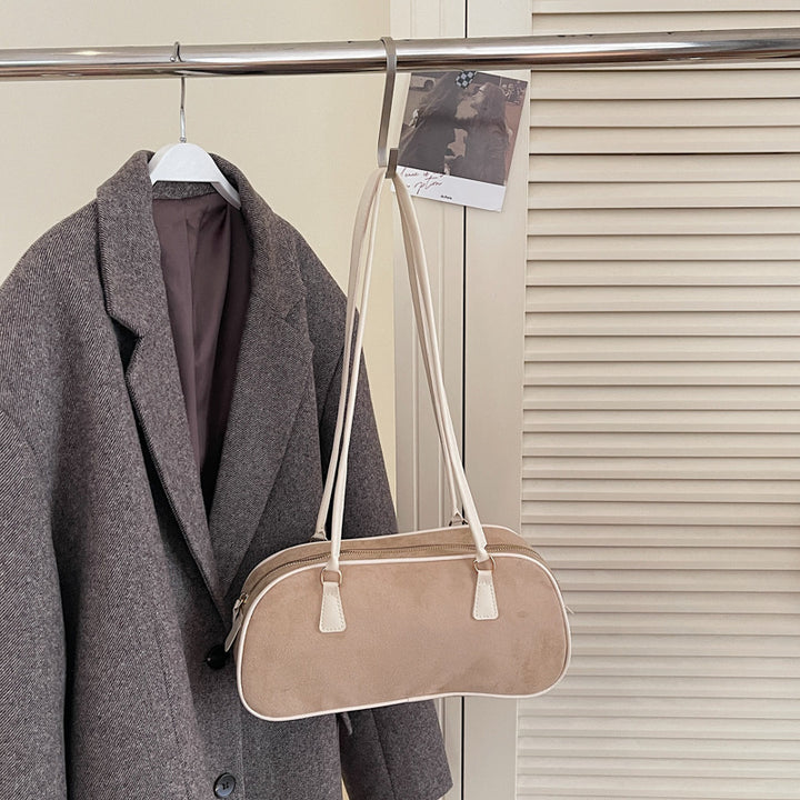 WoChic Faux Wildleder Handtasche Karnz