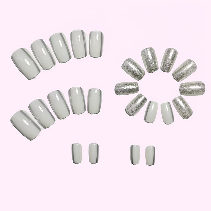 Funkelndes Glitzer Ombre Nageldesign
