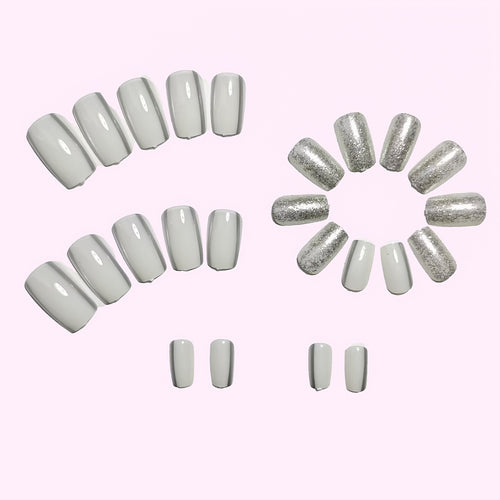 Funkelndes Glitzer Ombre Nageldesign