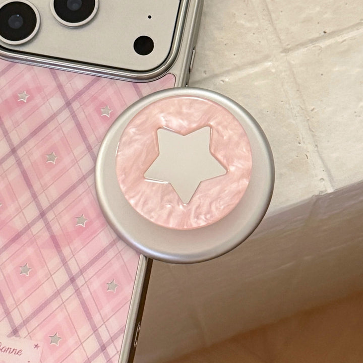 Smartphone Fingerhalter im stilvollen Sternendesign Karnz