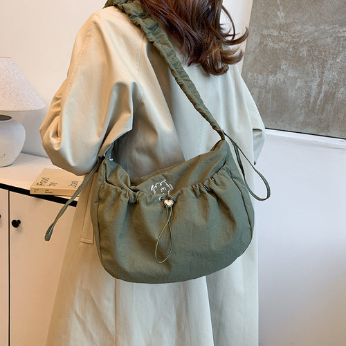 Modische Crossbody-Tasche mit Elastischem Tragegurt Karnz