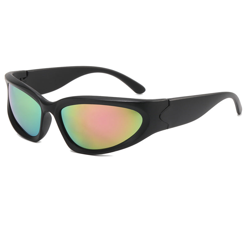 Damen Sportliche Schutz-Sonnenbrille Karnz