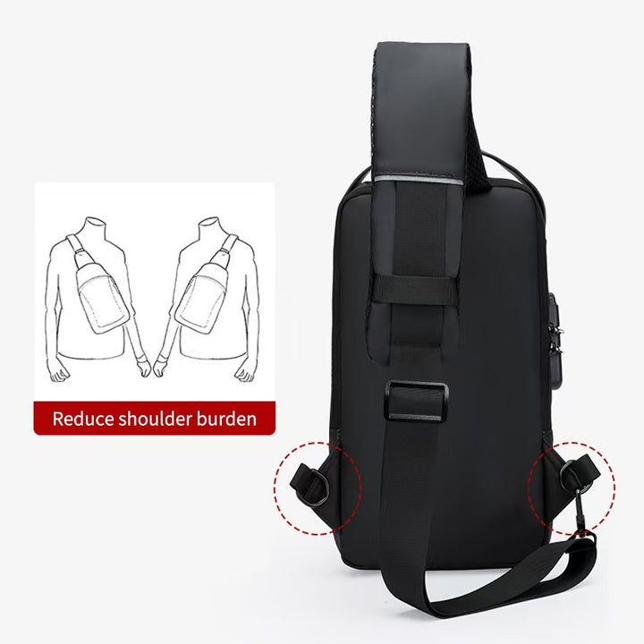 Wasserdichter Sling-Rucksack