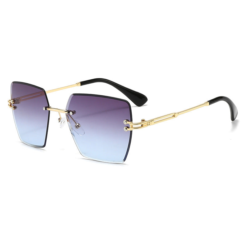 Damen modische Sonnenbrille mit stilvollem quadratischen Rahmen Karnz