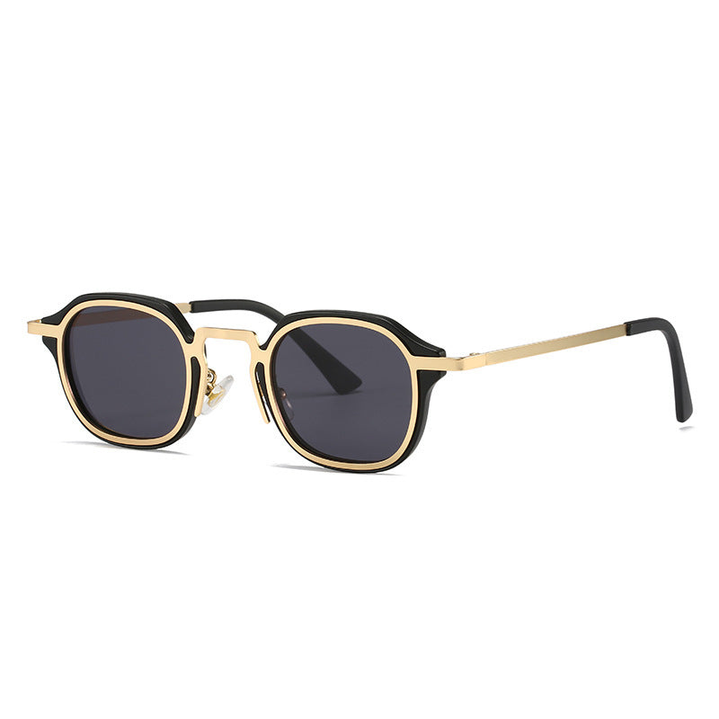 Damen modische Sonnenbrille mit markantem Design und UV-Schutz Karnz
