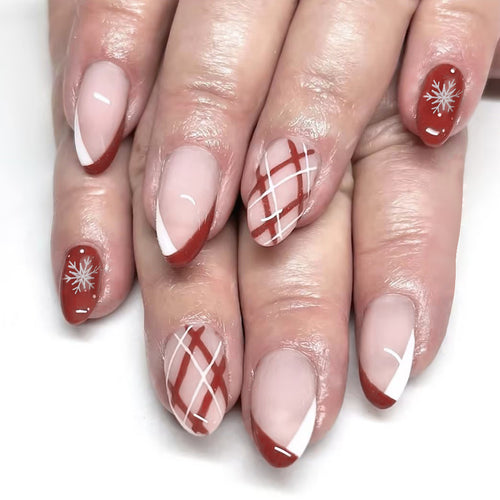 Saisonales Feiertags-Themen-Nagelkunst-Set Karnz