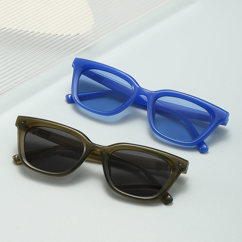 Damen Modische Kanten-Sonnenbrille Karnz