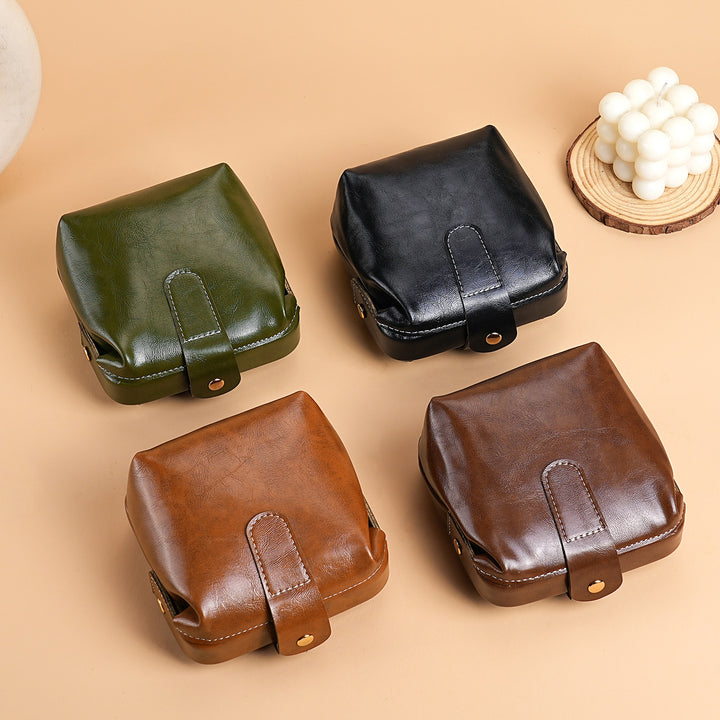 Premium Leder Kosmetiktasche