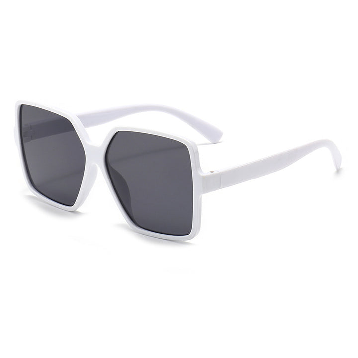 Oversized quadratische Rahmen Sonnenbrille eleganter Stil