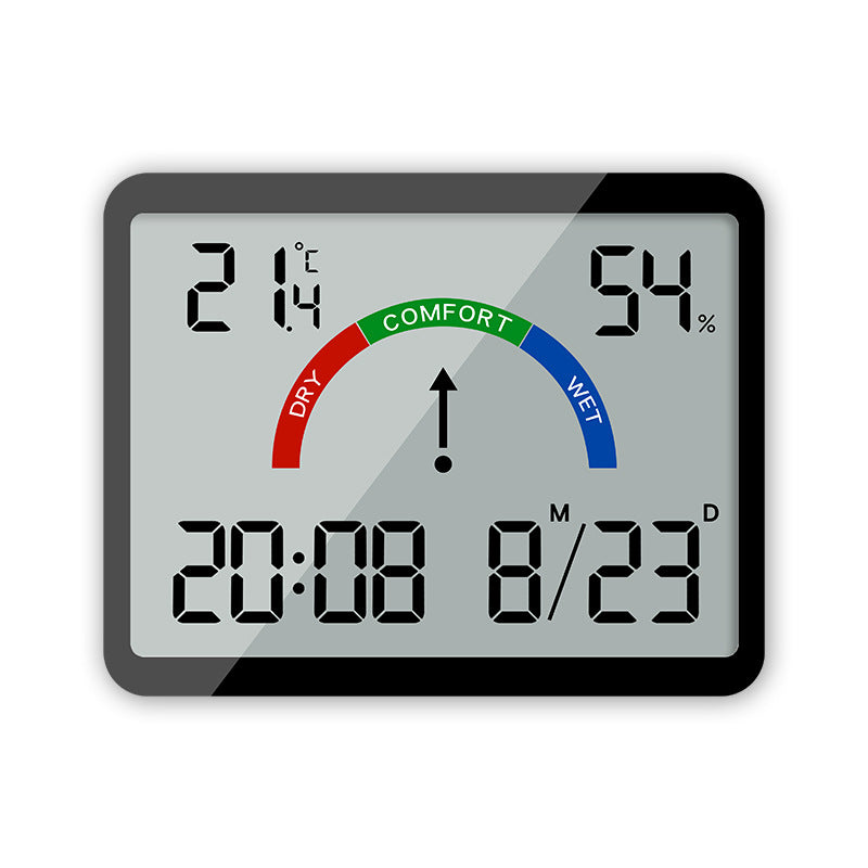 Hygrometer Digitaluhr Karnz