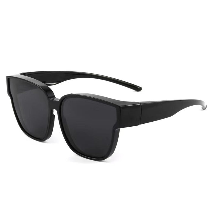 Moderne Oversized Quadratische Sonnenbrille Karnz