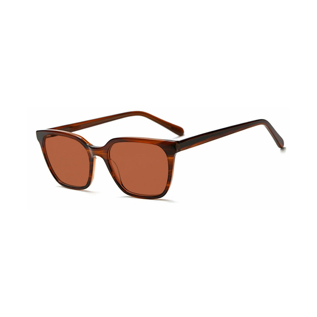 Damen modische Sonnenbrille mit elegantem, eckigem Rahmen und UV-Schutz Karnz