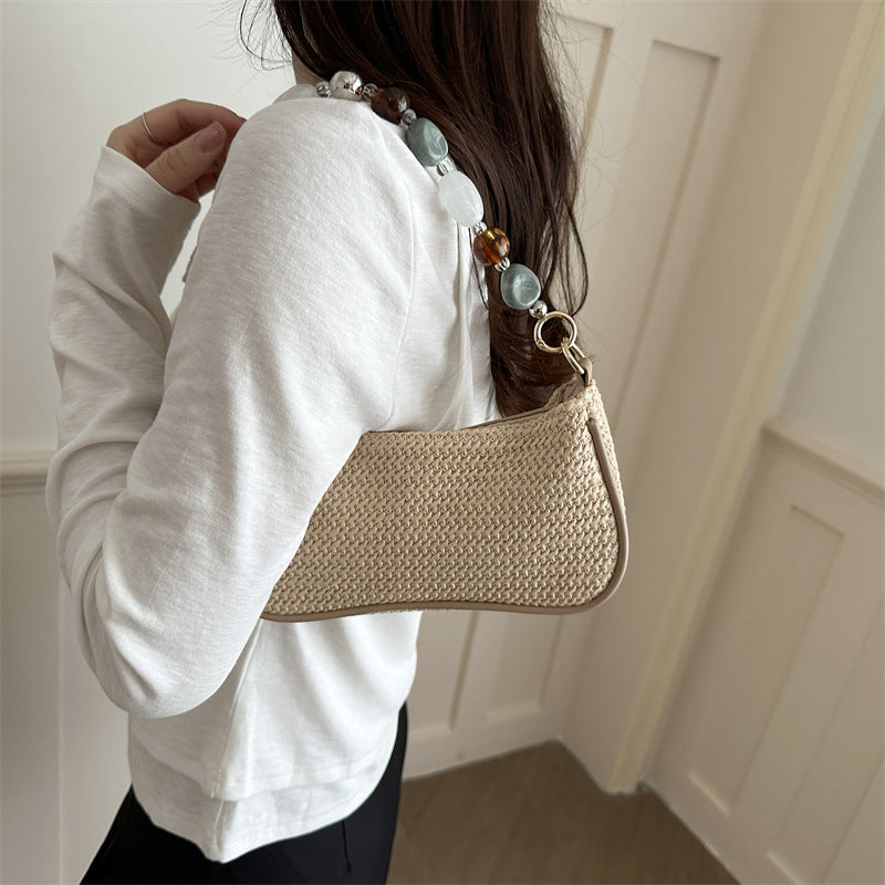 Stylische Perlen-Handtasche