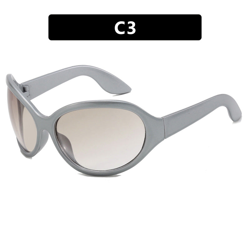 Damen stylische Sonnenbrille mit ergonomischem Design und schützendem UV-Filter Karnz