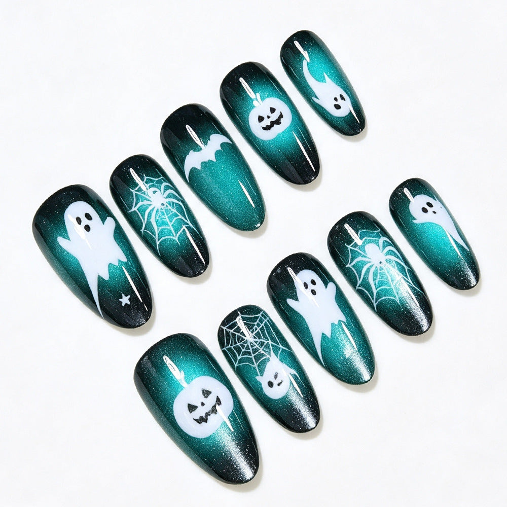 Halloween-Themen Press-On Nagelkunst Set Karnz