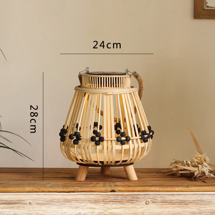 Handgefertigte Holzlaterne Karnz
